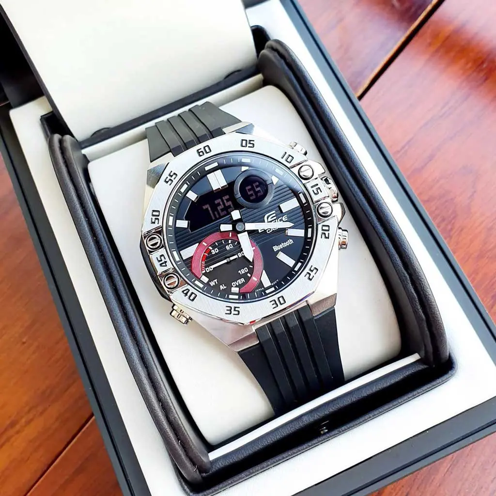 Casio Edifice Bluetooth Black Dial Men’s Watch | ECB-10P-1A